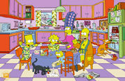 Animation Cells featuring The Simpsons